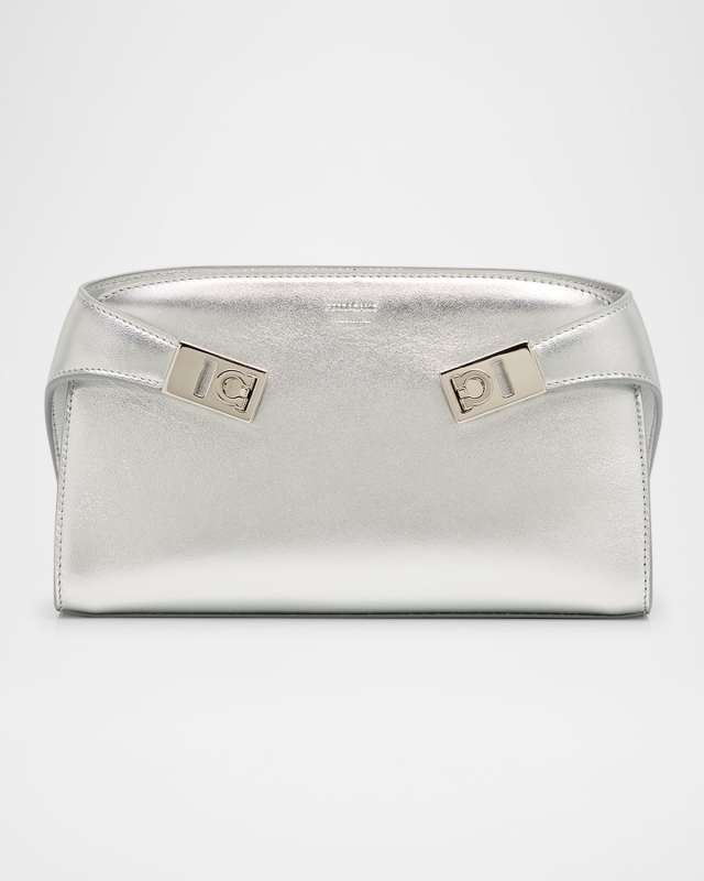 Mini Hug Metallic Crossbody Bag